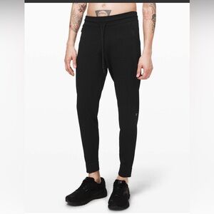 Lululemon Engineered Warmth Jogger black XS mens drawstring textured merino wool